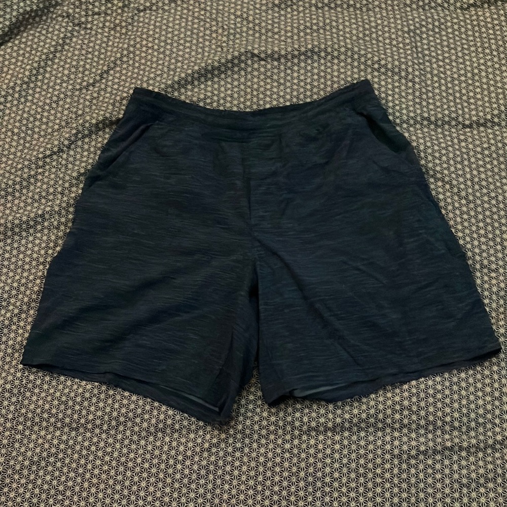 Surge shorts 7 inch blue lined L size Large Lululemon